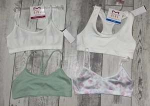 Maidenform Girl Lot of 4 Bras size L large - Everyday/Sports Bras - NEW - Picture 1 of 12