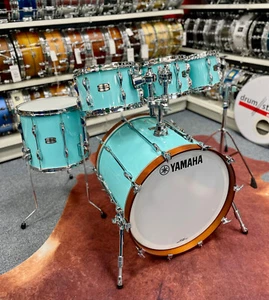 Yamaha Recording Custom Shellset "Surf Green" 22",8",10",12",14" - Bild 1 von 16