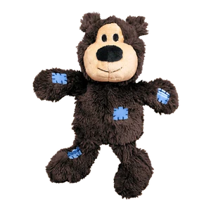 Kong Dog Wild Knots Bear Xsmall-Xlarge Plush Dog Toy Soft Cuddly Canine Durable - Picture 1 of 17