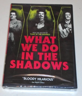 NEW What We Do in the Shadows [DVD] vampire comedy Taika Waititi/Jemaine Clement - Image 1 of 2