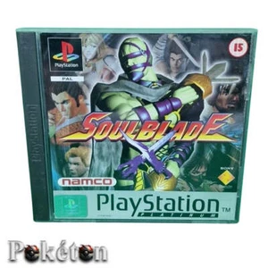 Ps1 Playstation 1 - Soulblade - Platinum - mit OVP - Imagen 1 de 2