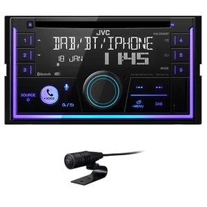 JVC KW-DB95BT 2-DIN CD MP3 DAB+ Autoradio USB Bluetooth Digitalradio - Bild 1 von 1
