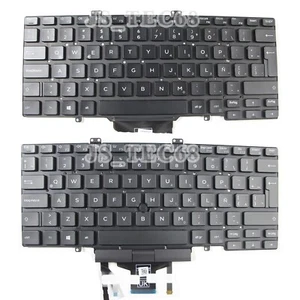 New for DELL Latitude 5410 541 5400 5401 Keyboard Latin Spanish Black, Backlit - Afbeelding 1 van 6