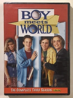 Boy Meets World - The Complete Third Season (DVD, 2010, 3-Disc Set) - New Sealed - Image 1 of 3
