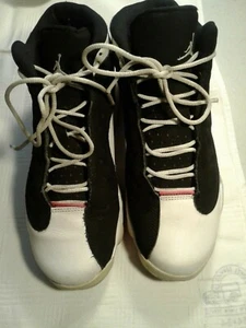 Nike Air Jordan Retro 13 Black Hyper Pink White Size 6 Youth 439358-008 - Picture 1 of 7