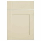 Kitchen Unit Cupboard Doors Matt Cream Shaker Compatible with Howdens Burford 