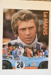 Steve McQueen Lemans Movie Poster 17"X22”.  New Unused. - Picture 1 of 1
