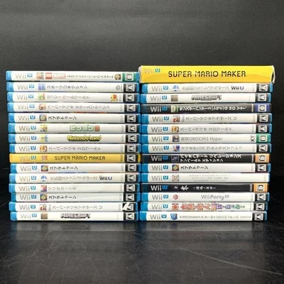 Nintendo Wii U 30 lot RANDOM Wii U game soft No Tested Japan ver HK24852677 - Image 1 of 4