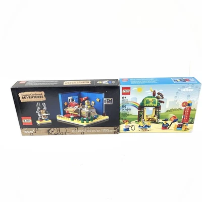 Two Sealed, Retired LEGO Sets; 40529 Amusement Park, 40533 Cardboard Adventures - Image 1 of 2