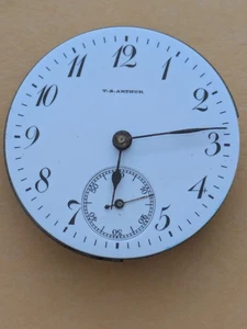 Movimiento Reloj Bolsillo Arthur Fond Du Lac - Suizo / Reparación / M80 - Imagen 1 de 6