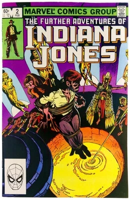 Cómics de Marvel Further Adventures of Indiana Jones #2 1983 en buen estado/en buen estado Foto 1 de 4