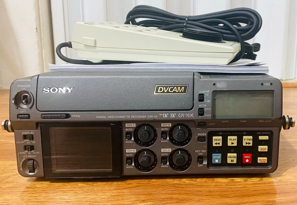 Sony DSR DV: DVCAM Video Recorders & Players for sale | eBay