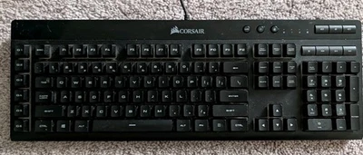 Corsair K55 RGB Wired Gaming Keyboard Black CH-9206015-NA RGP0031 - Image 1 of 2
