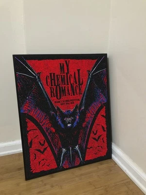 My Chemical Romance Sep 20 2025 Shaky Knees Festival in Atlanta GA Poster