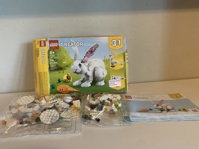 LEGO CREATOR: White Rabbit (31133) | Open Box Sealed Bags | Slight Box Damage - Image 1 of 4