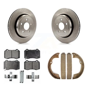 Transit Auto K8F-104525 Brake Disc and Pad Kit Rear for Dodge Durango Jeep 12-21 - Picture 1 of 8