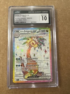 Alolan Exeggutor ex 225/191 Sv08: Surging Sparks Holo - Image 1 of 2