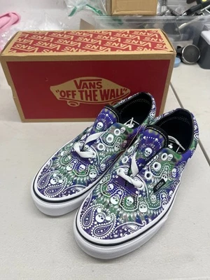 Nuevo Vans OTW Era Bandana Calaveras Con Cordones Zapatos de Skate Tie Dye Púrpura - Mujeres 5.5 Foto 1 de 4