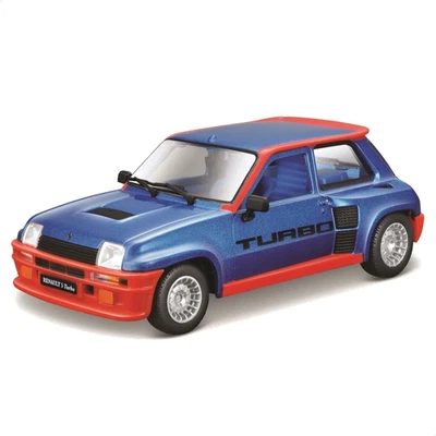 B Renault 5 Turbo, Auto Diecast in Scala 1:24, Replica Dettagliata Con Portiere  - Immagine 1 di 4