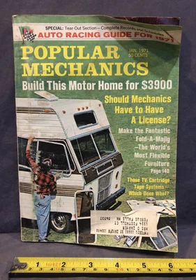 Popular Mechanics Jan 1971 Those TV Cartidge Tape Systems - Which Does What? - Image 1 of 4