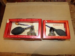 2 Vintage NOS DeVILBISS NR. 15 & Nr. 182 HALS- UND NASENSPRÜHER MIT OVP - Bild 1 von 5