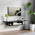 Floating TV Unit Stand Wall Mount Media Console with Storage Shelf