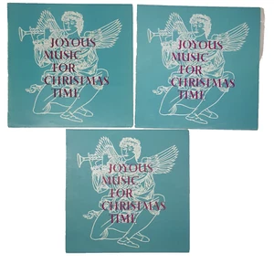 Various - Joyous Music For Christmas Time, Record 1, 3 & 4 Mono, 3 x Vinyl LPs - Picture 1 of 17