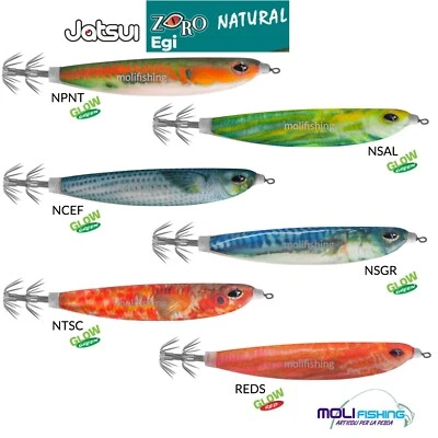 TOTANARA EGI JATSUI ZORO EGI NATURAL 120 PESCA CALAMARI SPIAGGIA +45% LANCIO