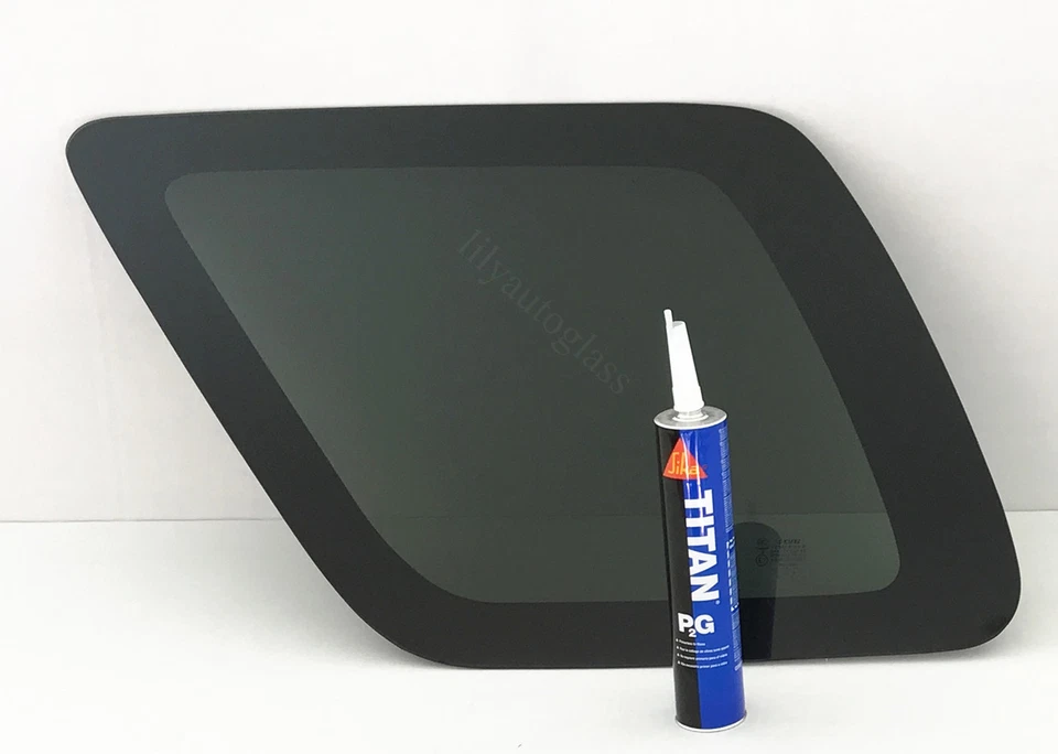 适用于 Mercury Mariner 福特逃生司机左侧四分之一窗玻璃带胶水 — 第 1/4 张图片