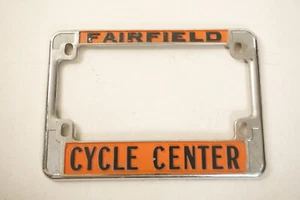 Marco de matrícula de motocicleta Fairfield Cycle Center (UH1-1/JSF6) Robert Brown - Imagen 1 de 7