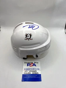 TREVOR ZEGRAS Anaheim Ducks SIGNED Autograph Hockey Mini Helmet PSA COA - Picture 1 of 3