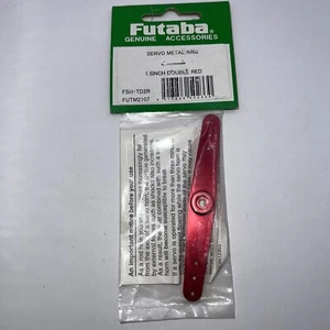 Futaba Servo Metallarm 1,5 Zoll doppelt rot FUTM2107 FSH-TD2R - Bild 1 von 3