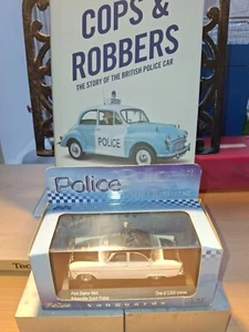 CORGI VANGUARDS 1:43 FORD ZEPHYR MK2 RIJKSPOLITIE DUTCH POLICE VA06103 WITH BOOK - Bild 1 von 7