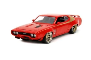 1972 Plymouth GTX, Red - Jada Toys 34206/4 - 1/24 Scale Diecast Model Toy Car - Picture 1 of 10