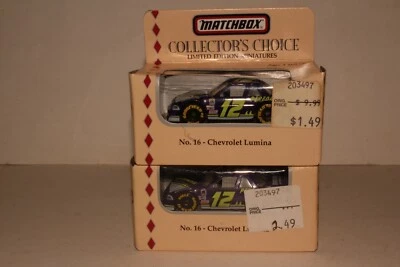 Matchbox 1994 Collectors Choice #16 Chevrolet Lumina, Lot of 2 - Image 1 of 4