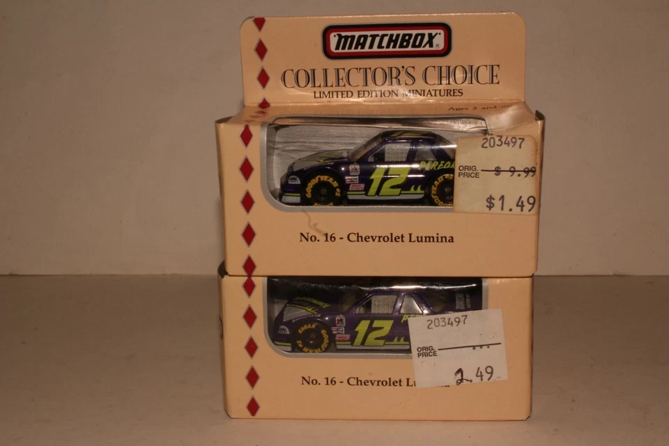 Matchbox 1994 Collectors Choice #16 Chevrolet Lumina, Lot of 2 - Image 1 of 4