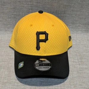 New Era Gold/Black Pittsburgh Pirates PGH City Connect 39THIRTY Flex Fit S/M - Picture 1 of 11