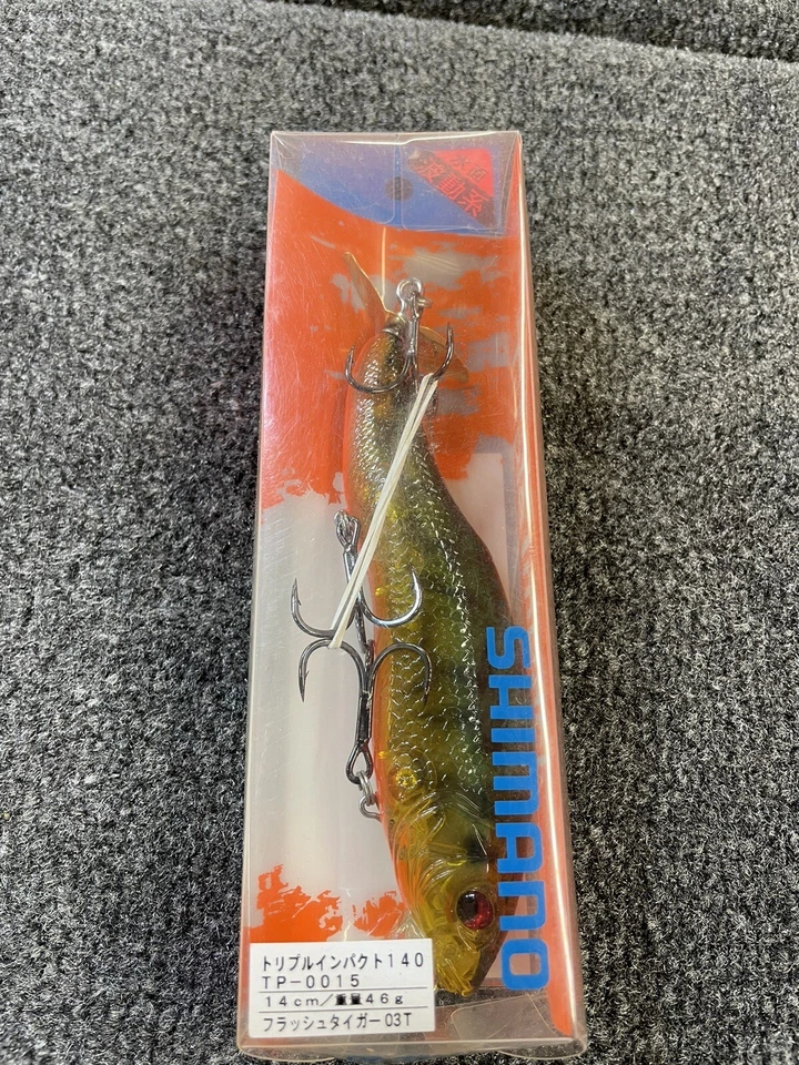 ¡¡¡NUEVO EN CAJA SHIMANO TRIPLE IMPACT 140 VINTAGE!!!! Foto 1 de 2