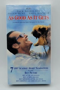 As Good As It Gets VHS 1998 - Jack Nicholson, Helen Hunt - Neu werkseitig versiegelt - Bild 1 von 6