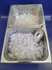 Deluxe Ice well combi, Stainless steel, cubed & crushed ice