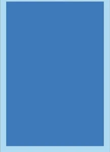 decals43.com decalcomanie applat Planche couleur unie bleu france 12cm x 8cm - Picture 1 of 1