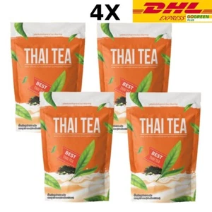 Nine Thai Tea Instant Powder Weight Manage Fiber Control Fat Good Shape 4 Packs - Picture 1 of 9