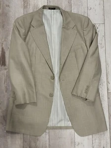 (18) Boy's Youth Pierre Cardin Blazer Gray Beige 2 Button Sport Coat XXL - Picture 1 of 8