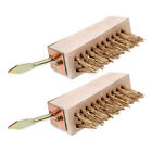 2pcs Steel Wire Bristles Replacement Weeding Cleaning Brush For Moss Metal Brush