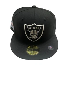 Las Vegas Raiders NFL Super Bowl XVIII New Era Hat Size 7 1/8 NEW - Picture 1 of 4