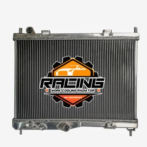 Aluminum Radiator For 2001-2018 Ford Fiesta/Fiesta Ikon 1.6L L4 MT 2002 03 04 17 - Picture 1 of 7