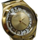 Mark By Jacobs G2 Watch Analog Gold Metal Belt