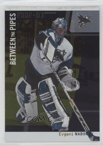 2002-03 ITG Be A Player Between the Pipes /10 Evgeni Nabokov #9