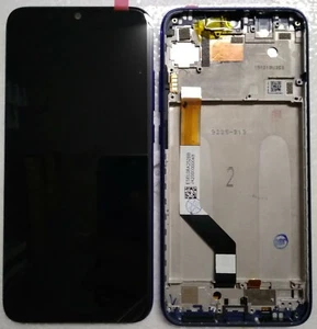 DISPLAY ORIGINALE LCD +TOUCH SCREEN +FRAME XIAOMI REDMI NOTE 7 7 PRO VETRO BLU - Imagen 1 de 1