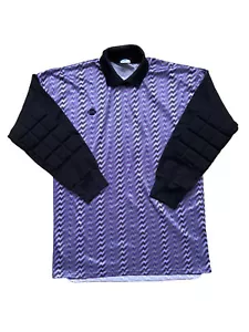 O'NEILLS Vintage 1990s Goalkeeper Football Jersey Shirt Purple Made In Ireland L - Picture 1 of 14